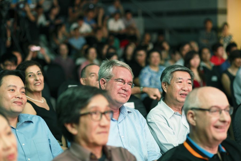 Miniature of Enjoying the performances at the 2013 University Student Life Awards