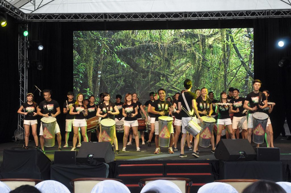 Miniature of Students performing at the 2014 Patron's Day festivities