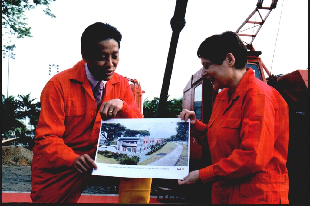 Miniature of Groundbreaking for the Evans Road Building