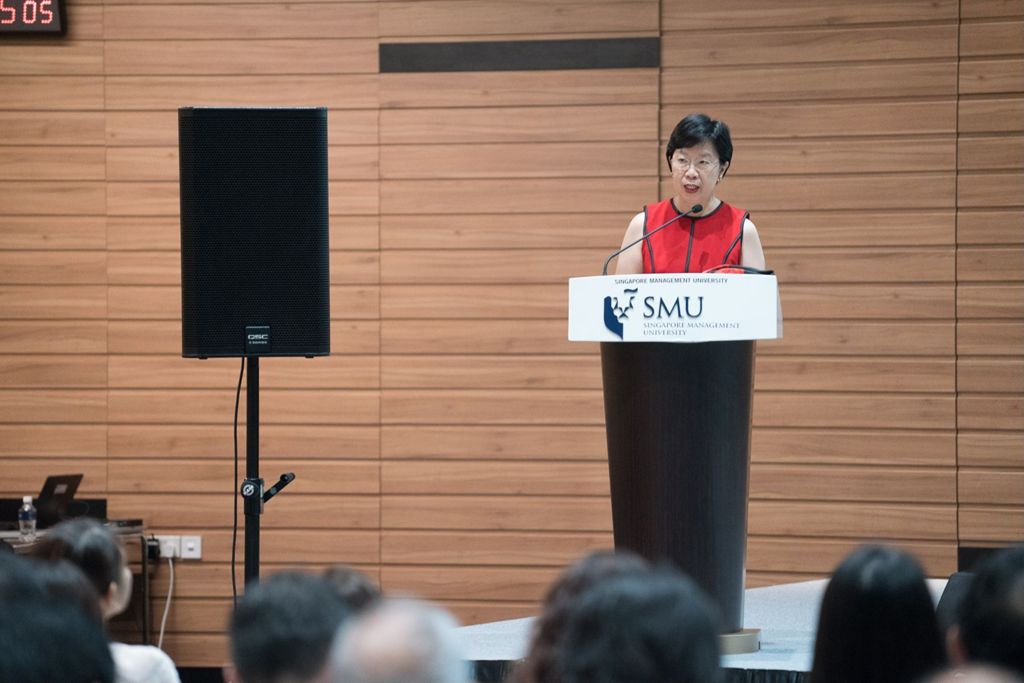 Miniature of Professor Lily Kong at SMU Education Leaders' Symposium 2019