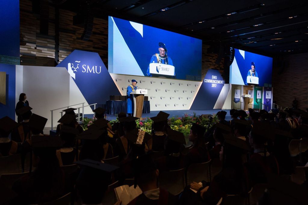 Miniature of Professor Arnoud De Meyer at SMU Commencement 2017