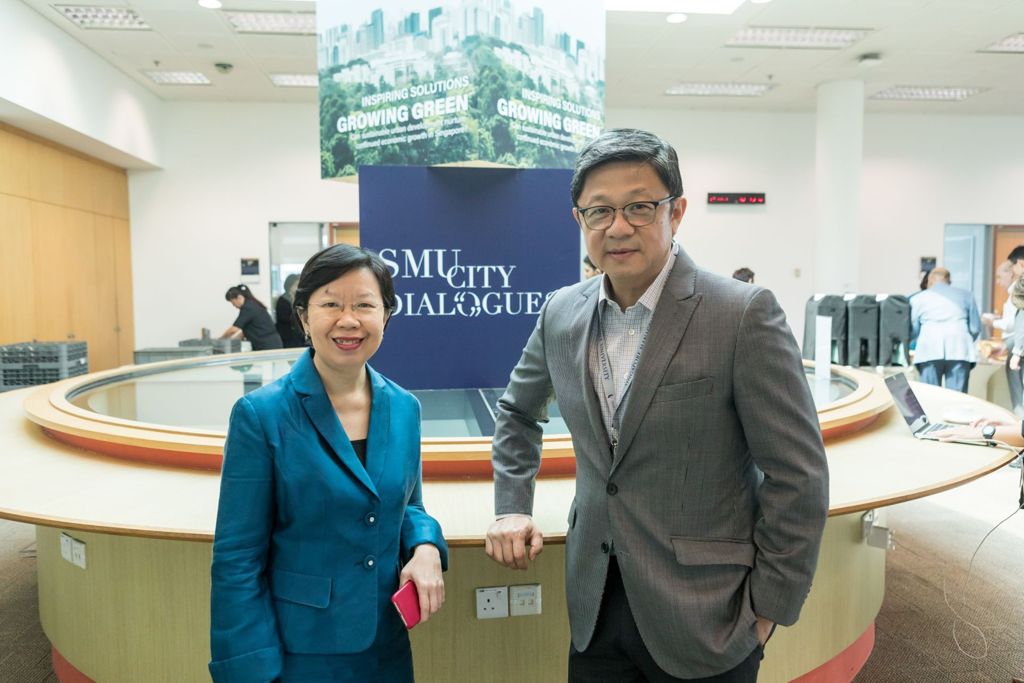 Miniature of Professor Lily Kong at SMU City Dialogues inaugural edition 2019