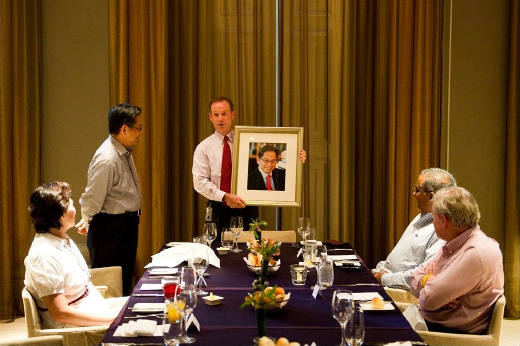 Miniature of Farewell for Robert Mariano, Dean of School of Economics on 29 June 2010