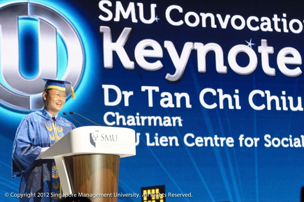 Miniature of Convocation 2012 keynote by Tan Chi Chiu