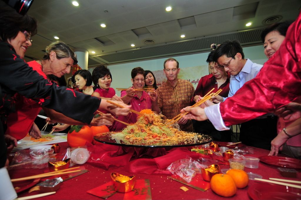 Miniature of Celebrating Chinese Lunar New Year with Lo Hei on 12 February 2010