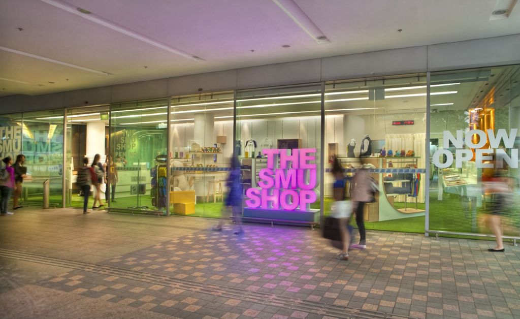 Miniature of SMU Shop  view of the front of the shop on 25 August 2012