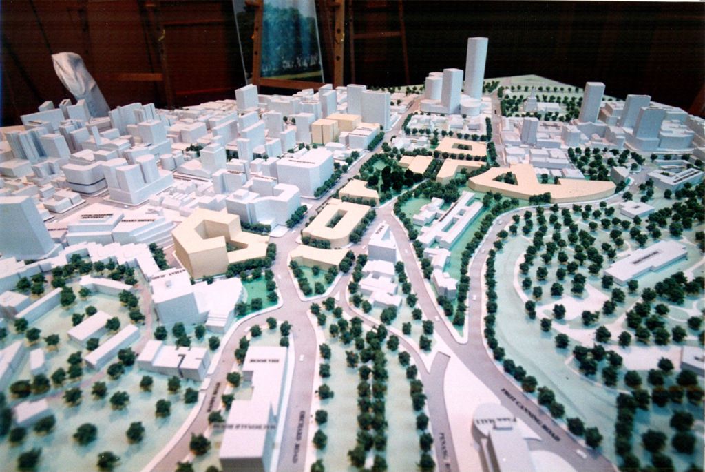 Miniature of Model of Proposed City Campus