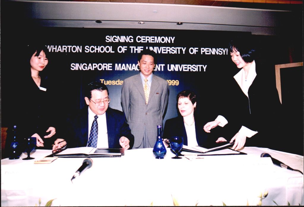 Miniature of SMU and Wharton Sign Five-Year Agreement