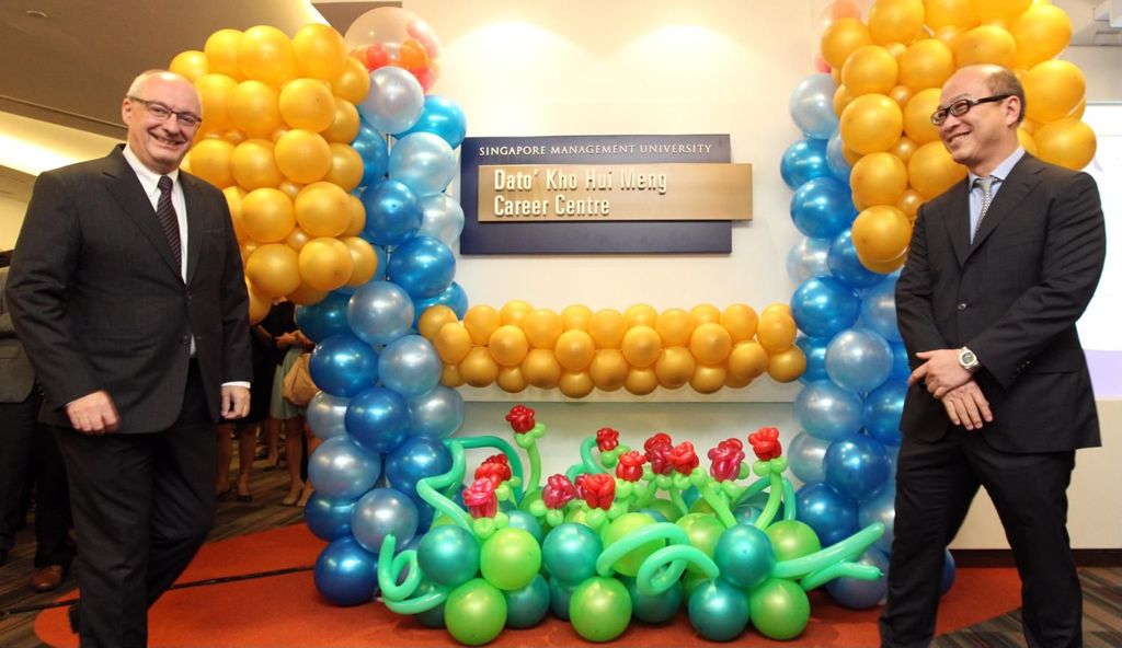 Miniature of Launched of the Dato' Kho Hui Meng Career Centre in 2012