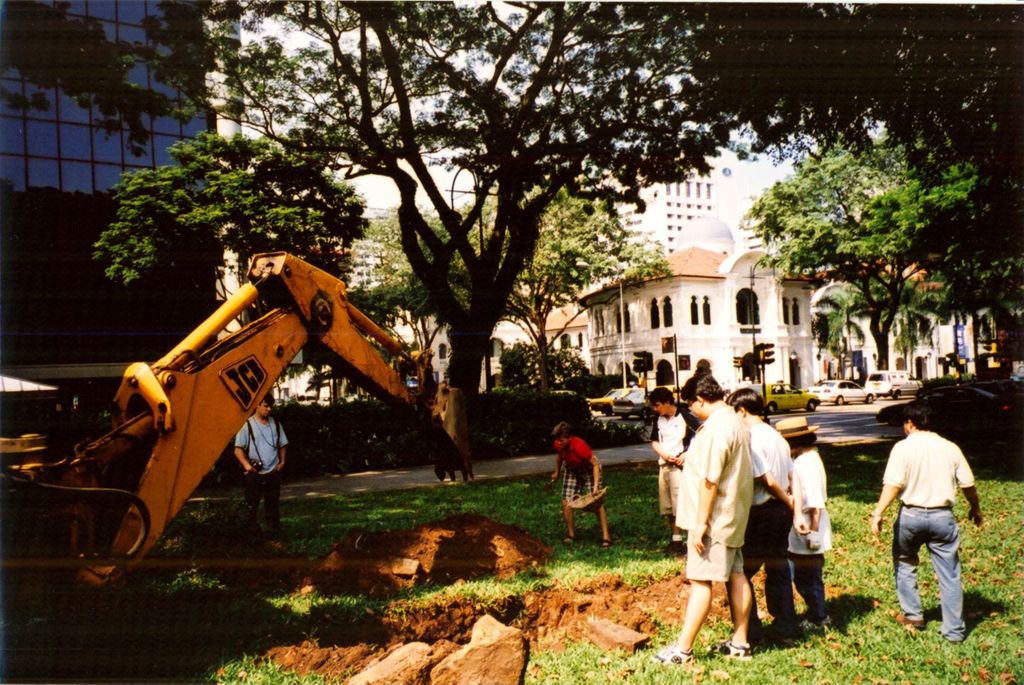 Miniature of Archaeological Survey at Bras Basah Park