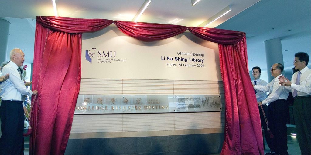 Miniature of Li Ka Shing Library Opening Ceremony