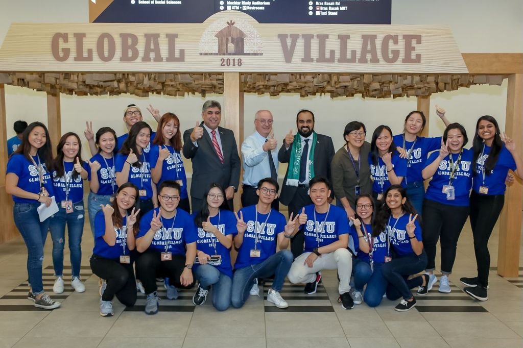 Miniature of Professor Arnoud De Meyer at opening of SMU Global Village 2018