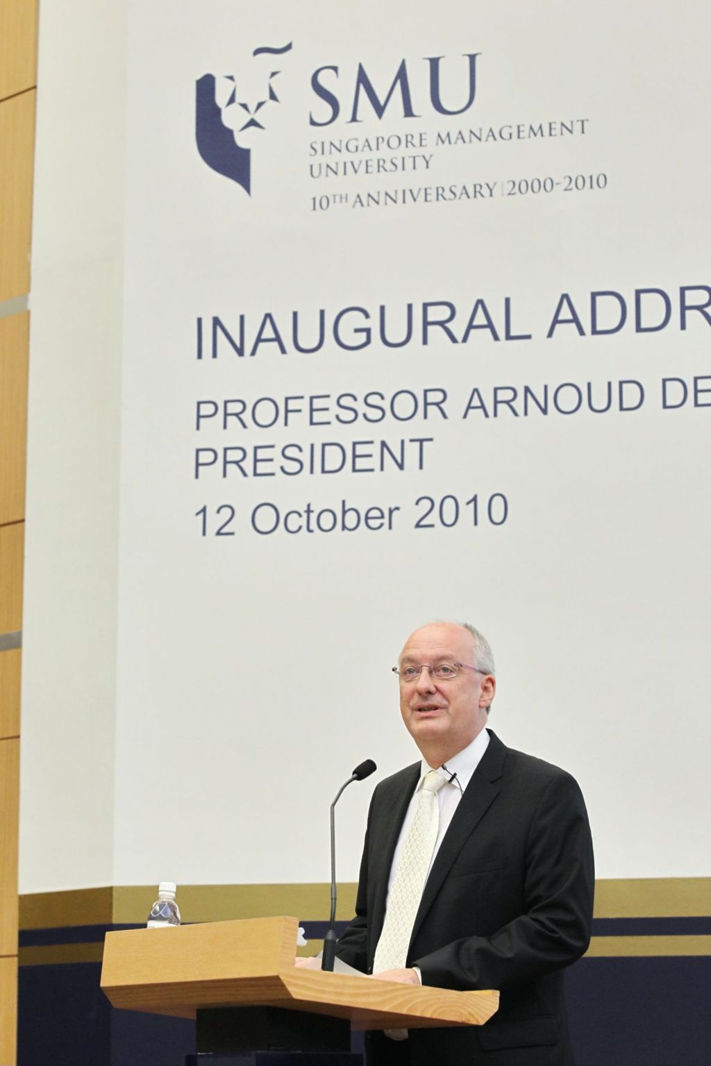 Miniature of Inaugural address by SMU President Arnoud De Meyer on 12 October 2010